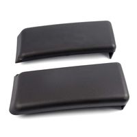 Front Bumper Pads Guards Fit for Ford F-150 F150 2009-2014 Insert Caps 1 Pair RH & LH Both Right and Left Black 2010 2011 2012 2013
