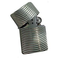 Wave Pattern Flip Top Lighter