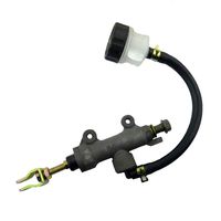 AHL Motorcycle Rear Brake Master Cylinder Pump Kit for Honda Yamaha Suzuki Kawasaki Arctic Cat