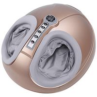 Foot Massager Heat Kneading Rolling Ankle LCD Display Home Health Care Gift，Five Buttons for Easy Control: time, Model, Strength, Heating, on/Off US Delivery