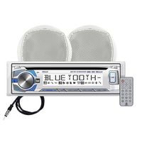 Dual MCP420BT Marine CD Receiver with 6.5-Inch Speaker - Set of 1