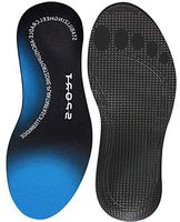 I2CRAZY Arch Support for Men Orthopedic Inserts Insoles Flat Feet Shoes Inserts Arches for Women-S,Blue