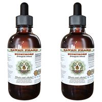 Buckthorn Alcohol-Free Liquid Extract, Organic Buckthorn (Frangula Alnus) Dried Bark Glycerite Hawaii Pharm Natural Herbal Supplement 2x4 oz