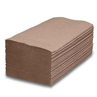 Brown Single Fold Towel | Width: 9"