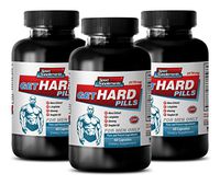 Sexual Enhancement Pills for Men - GET Hard Pills - maca for Sex - 3 Bottle (180 Capsules)