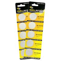 2X 5pack Exell EB-CR2330 3V Lithium Coin Cell Battery Replaces CR2330, ECR2330, CR-2330, DL2330, DL 2330, DL-2330