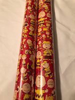 Holiday Gift Wrapping Paper - 40 sq ft Roll New 2017 Design (Charlie Brown Peanuts)
