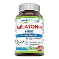 Pure Naturals Melatonin Tablets, 3 mg, 240 Count