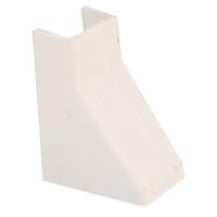 GOWOS 1.75 inch Surface Mount Cable Raceway, Ivory, Ceiling Entry