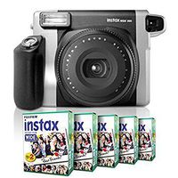 Fuji Fujifilm Instax Wide 300 Instant Photo Film Picture Camera + Wide 100 Film