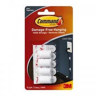 ADHESIVE TAPE WIRES ROUND WIRES 3M COMMAND TRANSPARENT VERSION 17017CLR