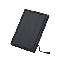 Solar Powered Panel for COOAU Wireless Indoor/Outdoor Home Security Camera