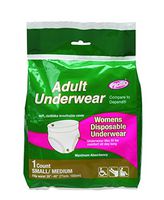 Women's Incontinence Underwear Small/Medium, Extra Absorbent - 1 Count …