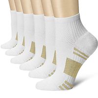 Compression Socks (6 Pairs),15-20 mmhg is BEST Athletic & Medical for Men & Women, Running, Flight, Travel, Nurses (SS-2A, S/M)