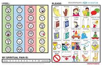 Vidatak EZ Spiritual Care Patient Communication Board
