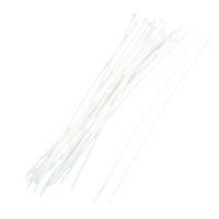 Uxcell Self-locking Electric Wire Cable Zip Ties, 2.5 x 200 mm, Ivory, 20 Piece