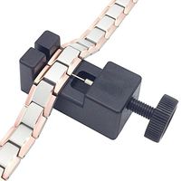 Magnetic Therapy Bracelets Health Bracelet Pain Relief for Arthritis (1#Silver & Rose Gold)