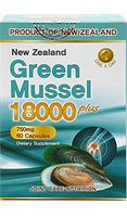 Joint-Health Supplement Mussel 18000 60capsule Newzealand Green-Lipped Mussel Extract (1 Box)