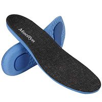 MUEFFYN Running Shoe Insoles Sneaker Inserts Ultra-Light Anti-Slip Absorb Shock Prevent Injuries for Men Women Plantar Fasciitis Foot Knee Heel Pain (Women 7.5-9 / Men 6-8)