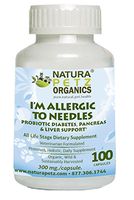 Natura Petz Organics - I'M Allergic To Needles - Probiotic, Pancreas & Liver Support For Dogs & Cats*