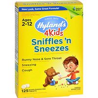HYLANDS Sniffles N Sneezes Kid's, 125 CT