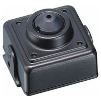 KT&C KPC-EX20P4 420TVL Mini Square ExView B/W Camera, 4.3mm Super Cone Pinhole Lens