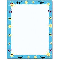 Masterpiece Suns & Shades Letterhead - 8 1/2 X 11 - 25 Sheets