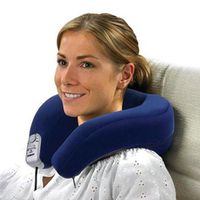 Massaging Neck Rest w/Heat Cordless-Body Benefits
