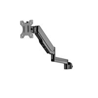 WALI Premium Single Fully Adjustable Gas Spring Arm for WALI Monitor Mounting System (GSAM001), Black