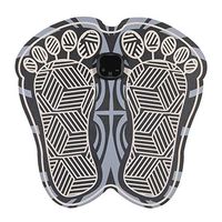 Electric EMS Foot Massager, Foot Muscle Massager, Wireless Low Frequency Feet ABS Stimulator Massage Mat