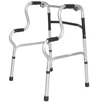 Rollators KALO Elderly Walker/Lightweight Walking Frame/Folding Zimmer Walker - Adjustable Height