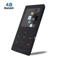 AUPHIL MP3 Player Bluetooth Touchscreen - Portable 8GB Wireless MP3 Music Player Support AAC WMA WAV APE FLAC Mp3 Player with FM Radio Voice Recorder for Kids (Black)
