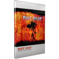 Riot Gear - Pre-Matted Organic Stock Footage