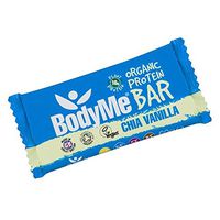 BodyMe Organic Vegan Protein Bar, Chia Vanilla - 60g (0.13lbs)