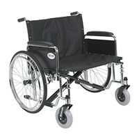 Drive Medical Sentra EC Heavy Duty Extra Wide Wheelchair 28" Seat/Detachable Full Arms