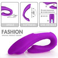 Wireless U Shape Couple Love Stimulation Remote Control Clitorials Gspotter Toy USB Rechargeable Waterproof Wand for Sore Back Foot Neck Leg Waterproof Function