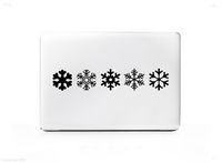 Snowflake Types Sticker Decal For MacBook Pro, PC, Laptop, Window, Car, or Wall