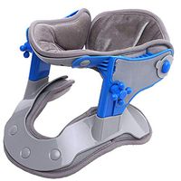 Elderly supplies Cervical Support Cervical Traction Device, Portable USB Electric Heating and Warm 3 Temperature Adjustment Male and Female Universal Neck Protector Suitable for Office Family School