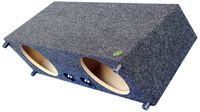 Audio Enhancers JW170C10 Subwoofer Enclosure Box, Carpeted Finish