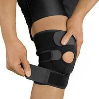 Patella Elastic Knee Brace Fastener Support Guard Gym Sports Kneecap Stabilizer