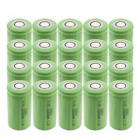 20x Exell 1.2V 4000mAh NiMH C Size Rechargeable Flat Top Batteries use with high power static applications (Telecoms UPS and Smart grid) radio controlled devices electric tools electric mopeds