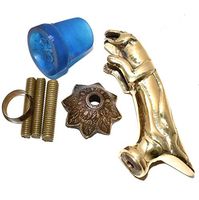 Nautical World Jaguar Handle Walking Stick Cane Solid Brass Handle for Wooden Black Stick Cane, Affordable Gift Decorative Walking Cane Fashion Statement for Men/Women/Seniors/Grandparents! Item