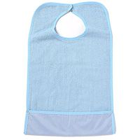 NorthShore ShirtSafe Bib, Blue Terry, Pack/3