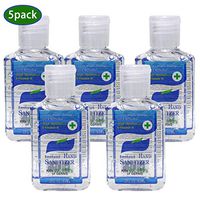 Hand Sanitizer Gel Liquid Hand Soap Portable Disposable No-wash 60ml (5 PACK)