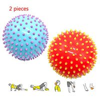 2/3 Pieces Spiky Massage Ball for Deep Tissue Muscle Massage,Massage Balls Pain Relief Muscle Tension,Portable Foot Massage Balls Myofascial Release,Designed to Relieve Stress Moderate,Stylec