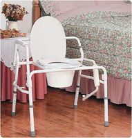 Drop-Arm Commode Supports up to 250 lb. (113kg) - Model A92407