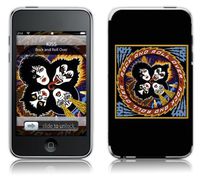 Music Skins MS-KISS20004 iPod Touch- 2nd-3rd Gen- KISS- Rock And Roll Over Skin