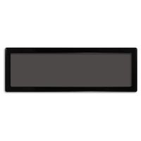 DEMCiflex Dust Filter for Alphacool Radiator ST30 360mm, Black Frame/Black Mesh