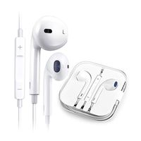 Earbuds/Headphones/Earphones,3.5mm Wired Headphones Noise Isolating Earphones Built-in Microphone & Volume Control Compatible Apple iPhone 6s/plus/6/5c/se/5s/iPad/Samsung/Android/MP3 MP4-03