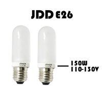 Halogen JDD 150W Bulb E26 Base for Modeling Strobe Light in Photography Lighting SKYEVER AC110-130V(2 Packs)